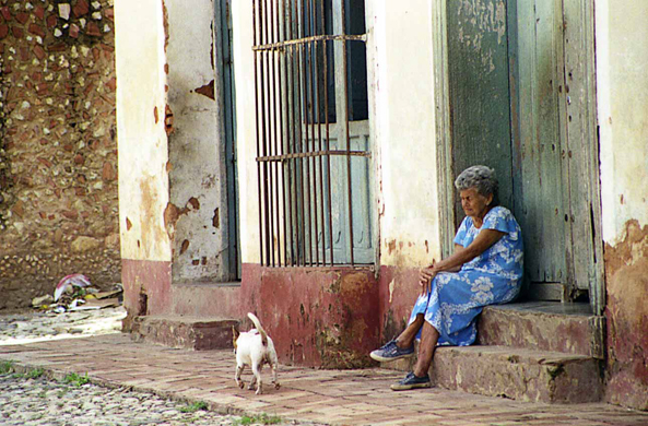 Cuba, Trinidad, femme cubaine