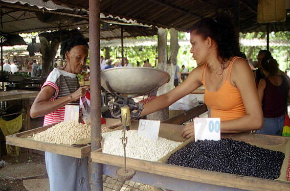 Cuba, marché de Camaguey