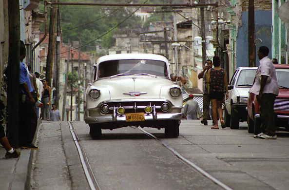 Santiago de Cuba, vieille voiture