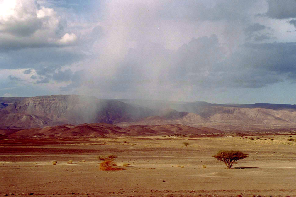 Désert, Afar, orage