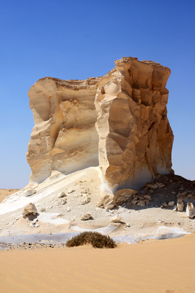 Désert Blanc, désert d'Egypte
