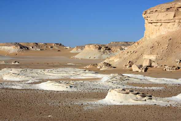 Désert Blanc, Egypte, paysage