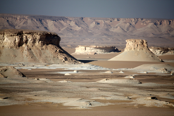 Désert Blanc, paysage