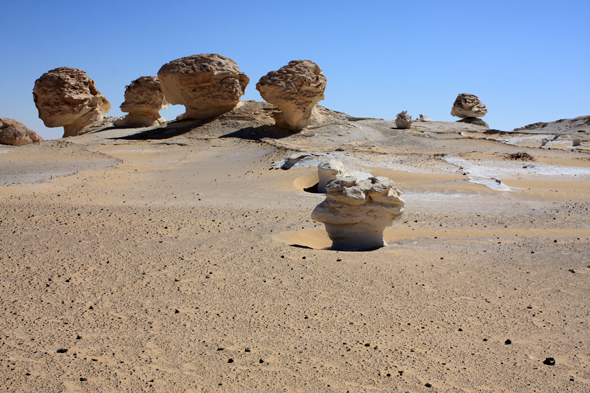 Désert Blanc, Sahara, Egypte, paysage