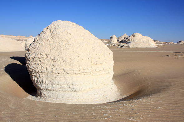 Désert Blanc, dunes, Egypte