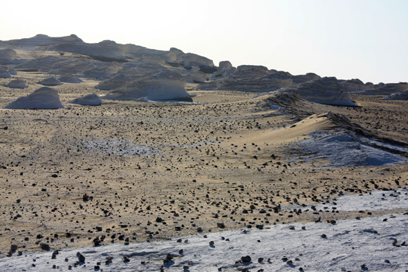 Egypte, Sahara, paysage, Désert Blanc