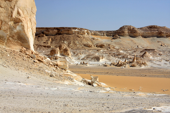 Sahara, Désert Blanc, Egypte, paysage