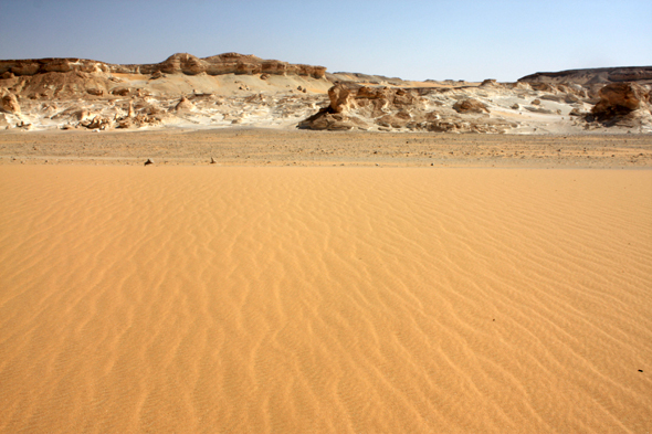 Sahara, Désert Blanc, paysage, Egypte