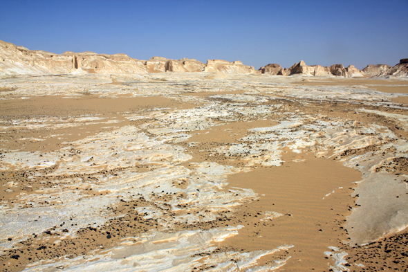Egypte, Sahara, vue, Désert Blanc