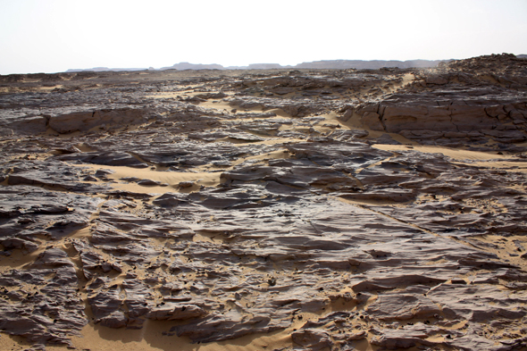 Magnifique paysage, désert, Egypte