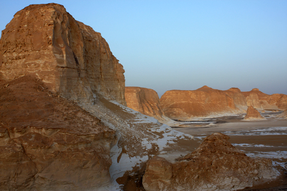 Magnifique paysage, Désert Blanc, Egypte