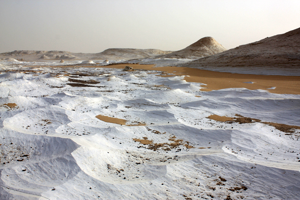 Désert Blanc, Egypte, magnifique paysage