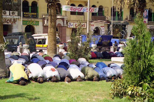 Le Caire, prières