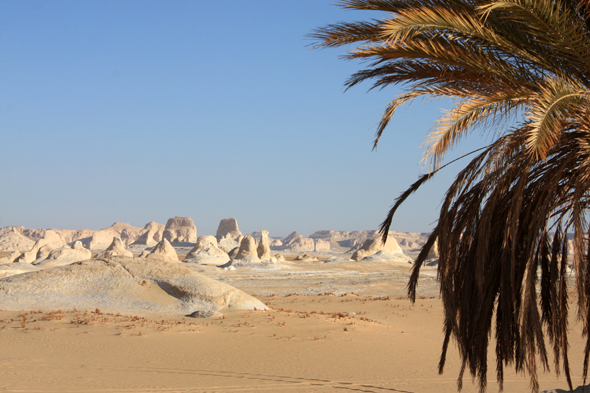 Egypte, Désert Blanc, joli paysage
