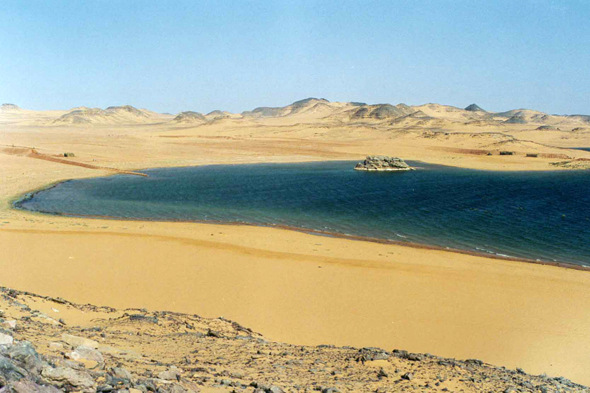 Lac Nasser, paysage