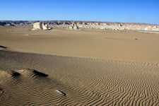 D&eacute;sert Blanc, Egypte, paysage Sahara, vue