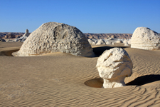 D&eacute;sert Blanc, Egypte, paysage, Sahara