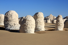 D&eacute;sert Blanc, Egypte, Sahara, vue, paysage