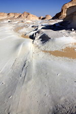 D&eacute;sert Blanc, Egypte, Sahara, vue