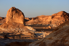 D&eacute;sert Blanc, vue, Egypte, Sahara