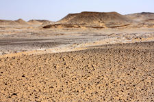 Egypte, vue, D&eacute;sert Blanc