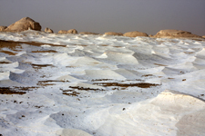 Egypte, D&eacute;sert Blanc, magnifique paysage