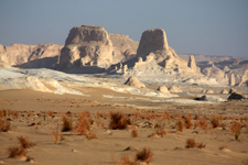 Egypte, joli paysage, D&eacute;sert Blanc