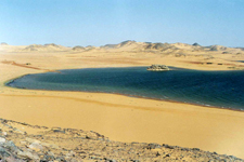 Lac Nasser, paysage