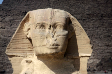 Le c&eacute;l&egrave;bre Sphinx pr&egrave;s du Caire