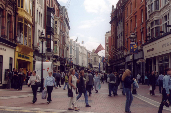 Dublin, rue Grafton Street
