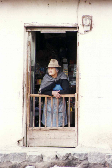 Otavalo, femme indienne