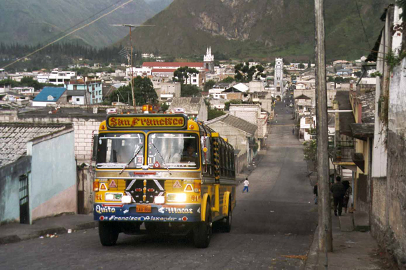 Baños, autocar