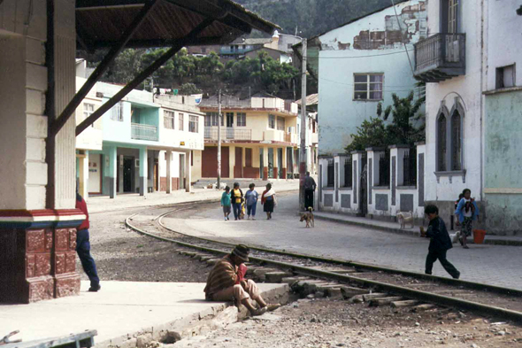 Alausí, ligne Guayaquil - Quito