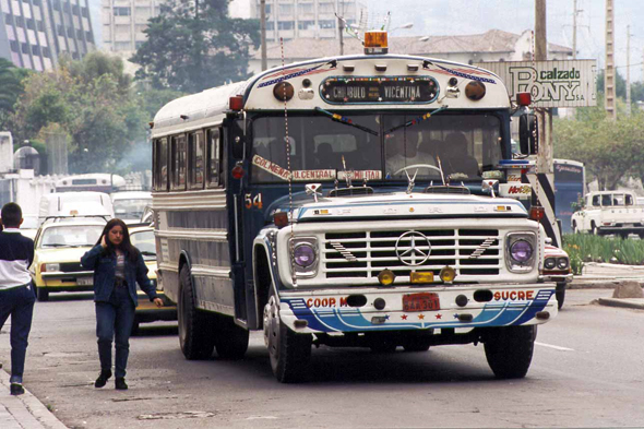 Quito, autocar