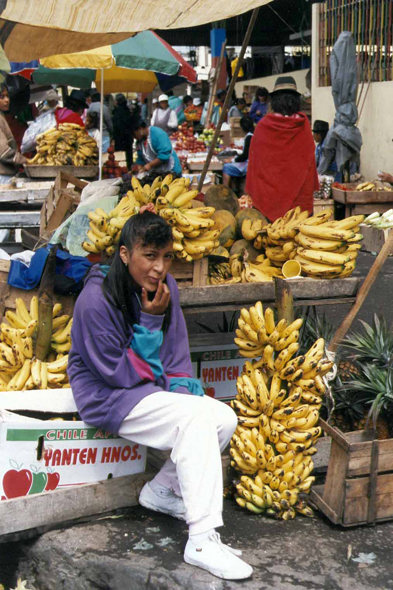 Riobamba, bananes