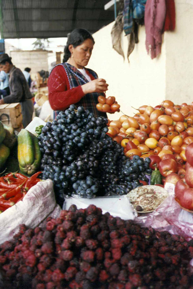 Riobamba, fruits