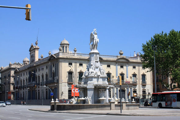 Barcelone, Plaça del Palau