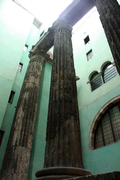 Barcelone, Temple d'Auguste