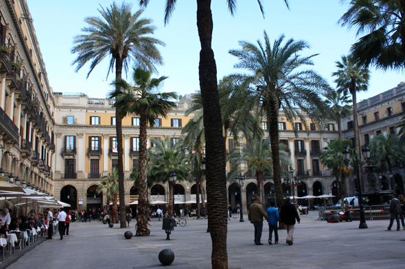 Barcelone, Plaça Reial