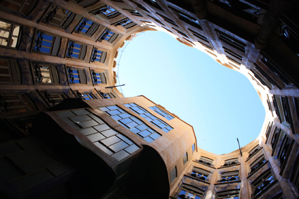 Barcelone, Casa Milà, intérieur