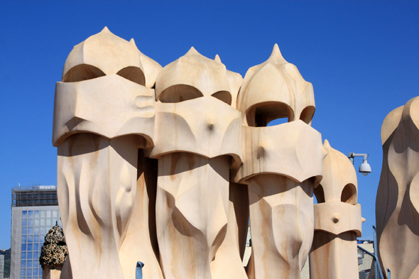 Barcelone, Casa Milà, tête