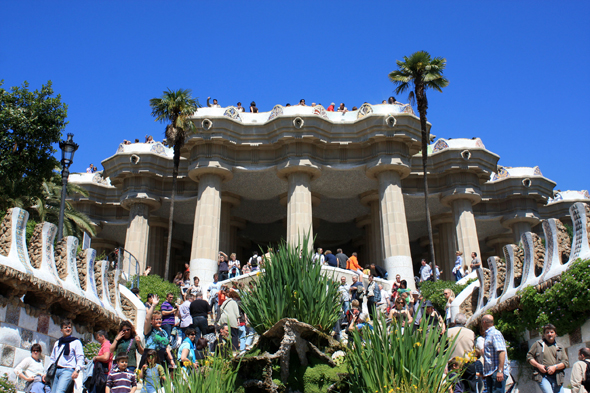 Barcelone, Parc Güell, Gaudi