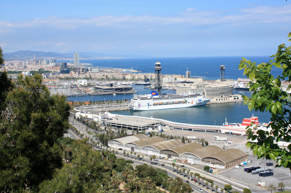 Barcelone, port