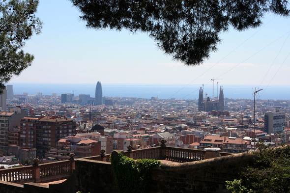 Barcelone, vue