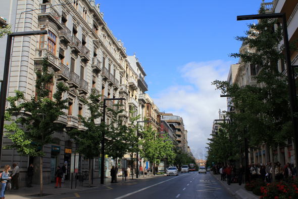 Grenade, la Gran via del Colon