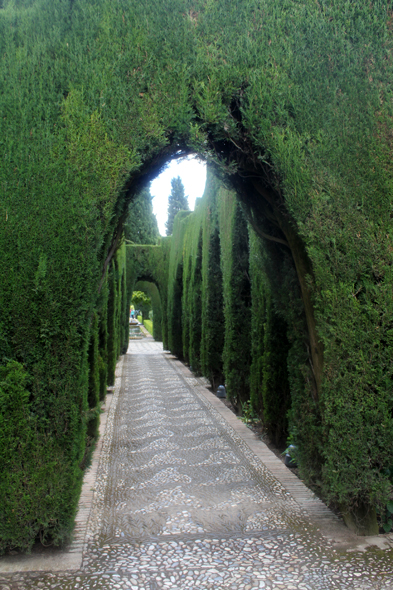 Alhambra, haie, Generalife