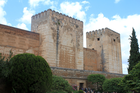 Alhambra, torre Quebrada, forteresse