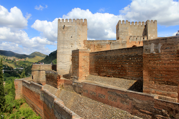 Grenade, Alhambra, torre Quebrada