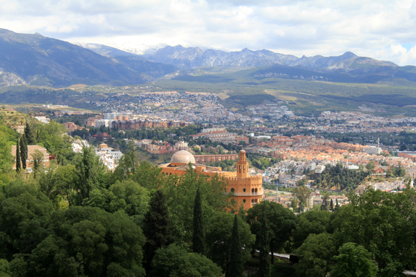 Grenade, montagnes de la Sierra Nevada