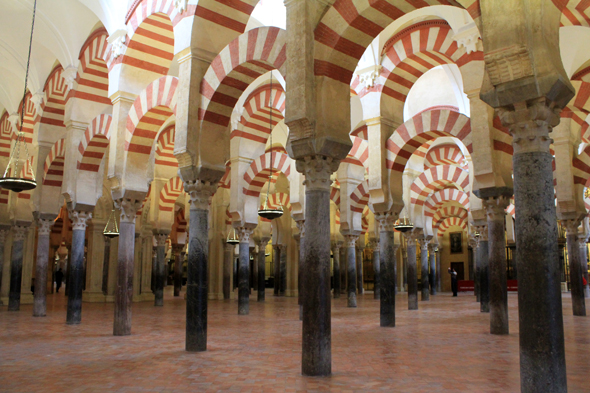 Cordoue, cathédrale, arcades